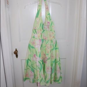 Vintage Lilly Pulitzer Halter Dress